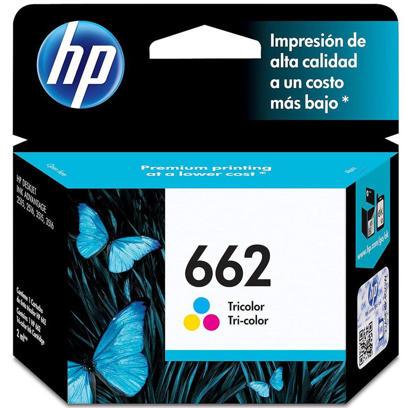 CARTUCHO HP CZ104AL (662) COLOR 2 ML 26201