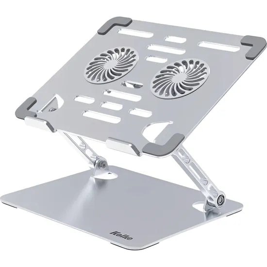 SOPORTE COOLER P/ NOTEBOOK KOLKE ELEVADOR METAL KVS-768 SILVER 17,3""/5KG/180° Product