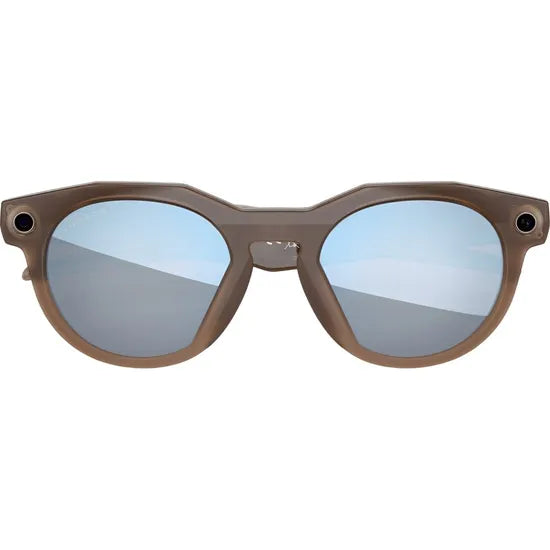 LENTE DE SOL OAKLEY META HSTN BROWN SMOKE PRIZM DEEP WATER POLARIZED