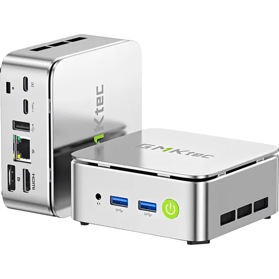 MINI PC GMKTEC NUCBOX R5-3500U 3.7GHZ/16GBD4/512SSD/W11PRO/HDMI/DP/USB/USB-C/BT/WIFI/SLV
