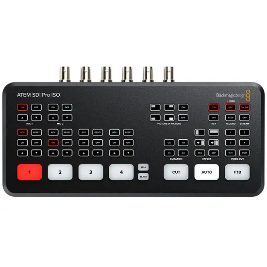 BLACKMAGIC (GB) SWITCHER ATEM SDI PRO ISO (SWATEMMXEPBPRISO) Product