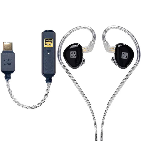 ADAP. IFI AUDIO GO LINK 2 STARTER KIT USB-C A 3.5MM AUX + AURI AIRO ASTRA C/CABLE BK