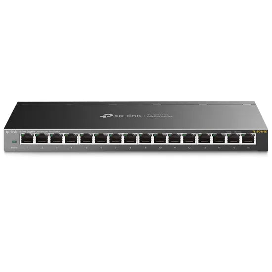 TP-LINK HUB SWITCH 16P TL-SG116E 10/100/1000MBPS
