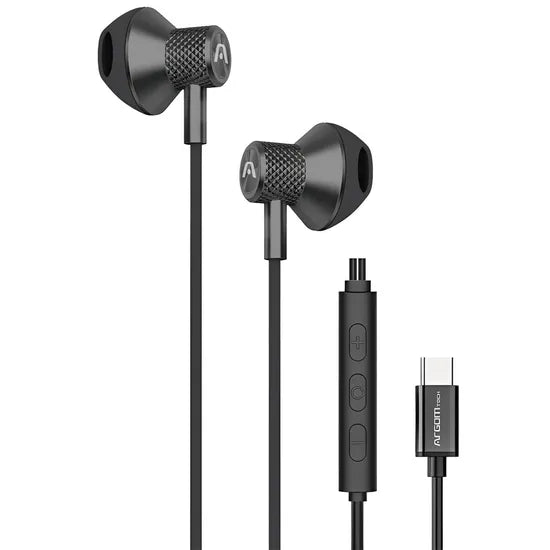 AURICULAR ARGOM ARG-HS-2032BK TYPE-C BLACK Product