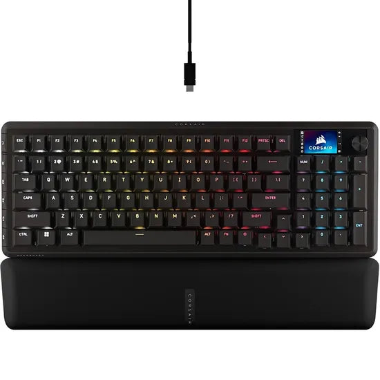 TECLADO MÉCANICO GAMER CORSAIR VANGUARD 96 USB RGB MLX BLACK CH-91E901E-NA Product