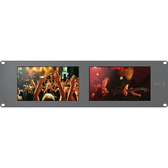 BLACKMAGIC MONITOR 8"" SMARTVIEW DUO LDC P/MONTAJE EN BASTIDOR (HDL-SMTVDUO2)