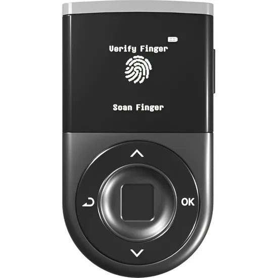 BILLETERA CRYPTOMONEDA D'CENT BIOMETRICA