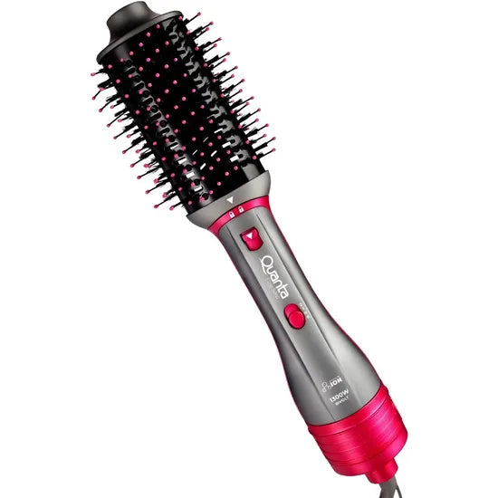 CEPILLO SECADOR QUANTA QTES6001 EASY STEP BIVOLT GREY/ROSE Product