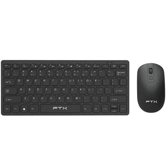KIT TECLADO+MOUSE WIRELESS FTX GK03 NEGRO PORTUGUES Product