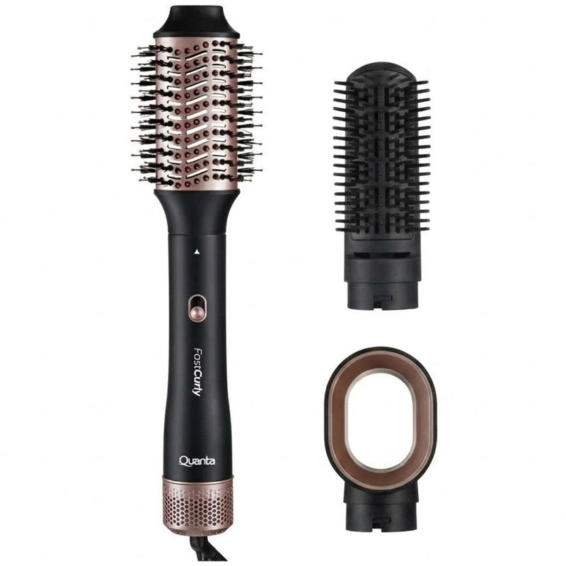 CEPILLO SECADOR QUANTA QTKCS9000 3-EN-1 FASTCURLY 1200W/220V BLACK