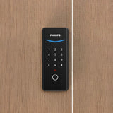 CERRADURA DIGITAL PHILIPS DDL503-13HBS CONTRASEÑA/HUELLA/APP/BLACK 134217