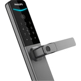 CERRADURA DIGITAL PHILIPS DDL615-5HBS CONTRASEÑA/LLAVE/HUELLA/APP/BLACK 144078