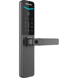 CERRADURA DIGITAL PHILIPS DDL615-5HBS CONTRASEÑA/LLAVE/HUELLA/APP/BLACK 144078