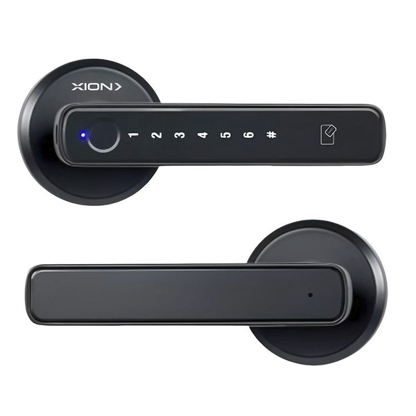 CERRADURA DIGITAL XION XI-SL40 TECLADO/HUELLA/CONTRASEÑA/CARD/APP TUYA/BLACK