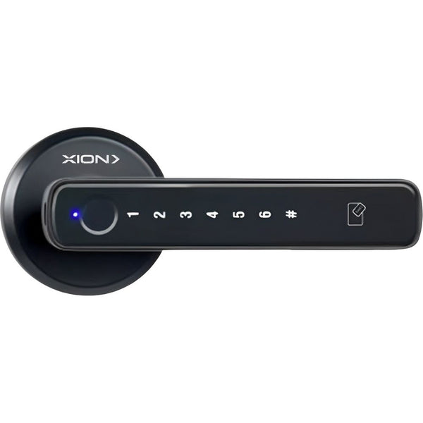CERRADURA DIGITAL XION XI-SL40 TECLADO/HUELLA/CONTRASEÑA/CARD/APP TUYA/BLACK