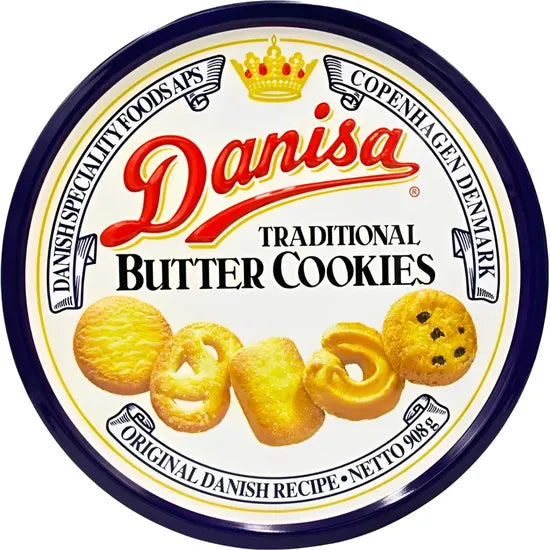GALLETITA DANISA MANTECADA BUTTER COOKIES LATA 908GR Product