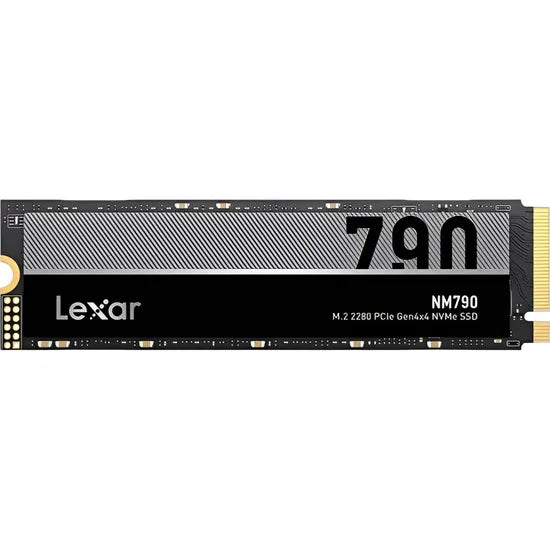 SSD 1TB M.2 NVME LEXAR NM790 NVME PCIE GEN4X4 7400-6500MB/S LNM790X001T-RNNNG