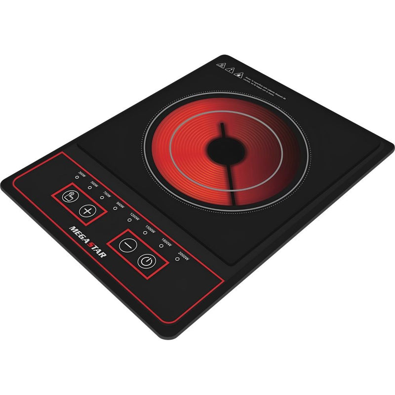 COCINA INFRARROJA MEGA STAR ER68 220V BLACK 139906
