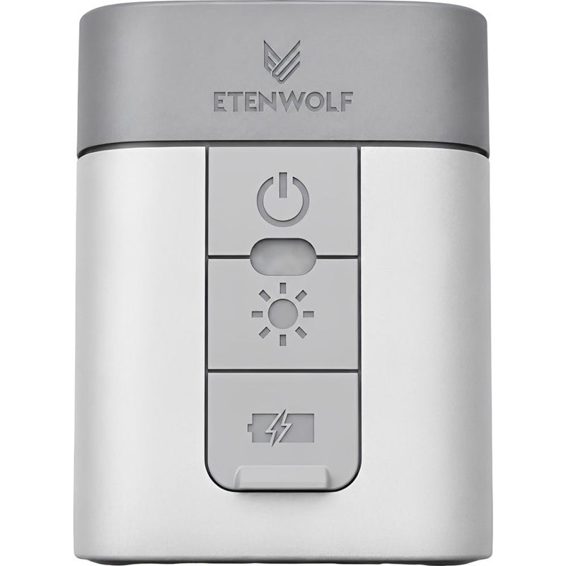 COMPRESOR DE AIRE/INFLADOR ELECTRICO ETENWOLF AIR 3 PORTATIL/CAMPING LIGHT/2600MAH/WHITE