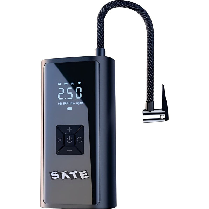 COMPRESOR DE AIRE SATELLITE A-MP90 PORTÁTIL/RECARGABLE/BLACK 148334