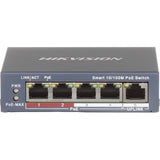HIKVISION HUB SWITCH 04P DS-3E1105P-EI/M POE 10/100MBPS 121797