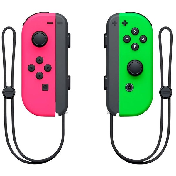 NINTENDO SWITCH CONTROL JOY-CON NEON GREEN/PINK