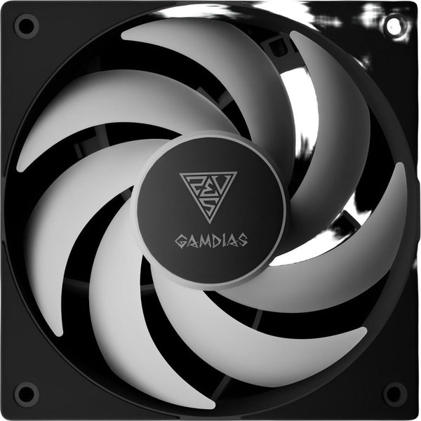 COOLER GAMDIAS NOTUS M1-1203 ARGB PWM 120MM BLACK (3FAN)