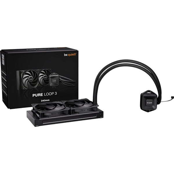 COOLER LIQUID COOLER BE QUIET! PURE LOOP 3 240MM PWM/2FAN/BLACK (BW027EU) 1GTA.BR