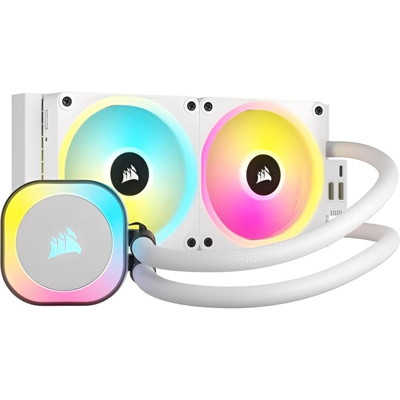 COOLER P/CPU CORSAIR H100I RGB AIO WHITE CW-9061005-WW