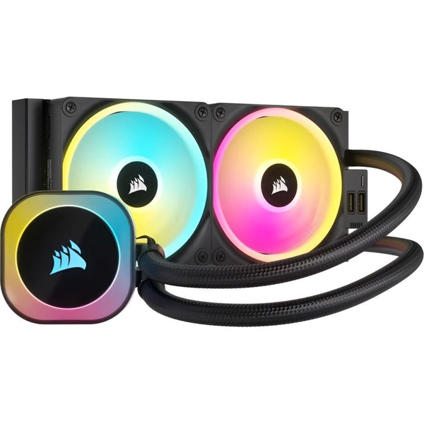 COOLER P/CPU CORSAIR H100I RGB AIO WHITE CW-9061005-WW