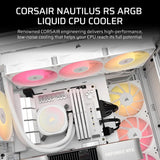 COOLER LIQUID CORSAIR NAUTILUS 360 RS ARGB 360MM WHITE CW-9060095-WW 152776