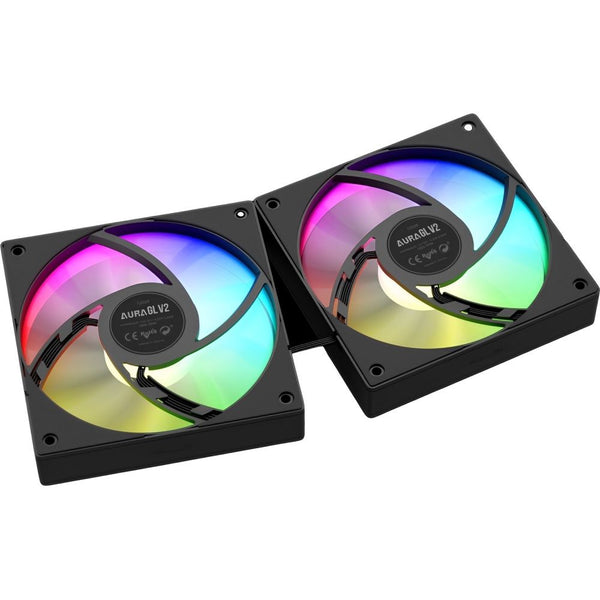 COOLER LIQUID GAMDIAS AURA GL240 V2 ARGB 240MM PWM/2FAN/BLACK 1GTA.BR