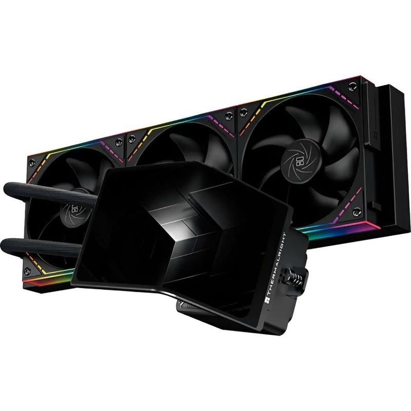 COOLER LIQUID THERMALRIGHT LEVITA VISION 360 ARGB C/PANTALLA CURVA LCD 6.67" OLED/3FAN/BK