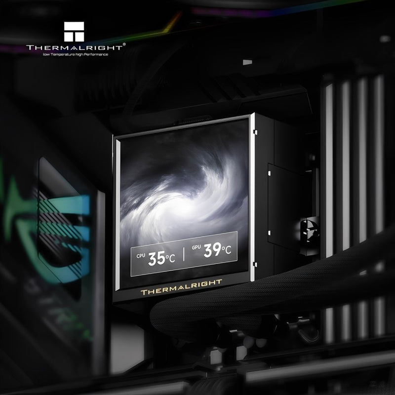 COOLER LIQUID THERMALRIGHT PEERLESS VISION 360 ARGB/PANTALLA/3FAN/BLACK 151361