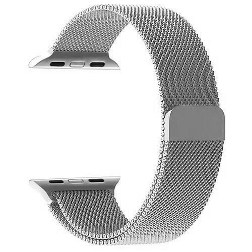PULSERA 4LIFE P/ APPLE WATCH 38/40/41MM MILANESE LOOP SILVER 53310