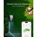 ROBOT CORTADOR DE GRAMA EUFY E15 APP/IA/800M2/WHITE