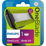 CUCHILLA REEMPLAZABLE PHILIPS ONEBLADE QP610 BODY KIT
