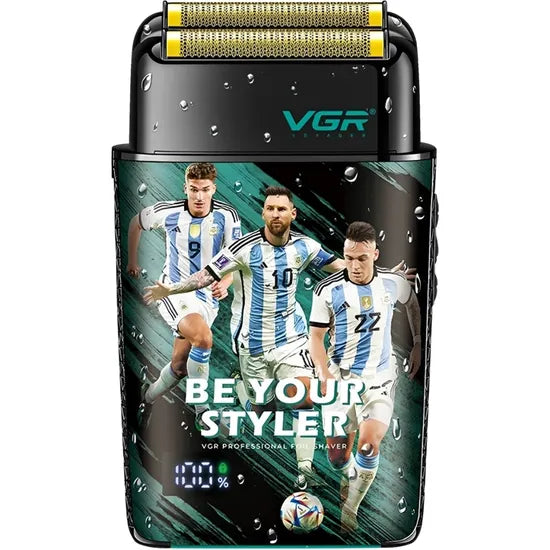 AFEITADORA VGR V-309 RECARGABLE AFA ARGENTINA/BLACK