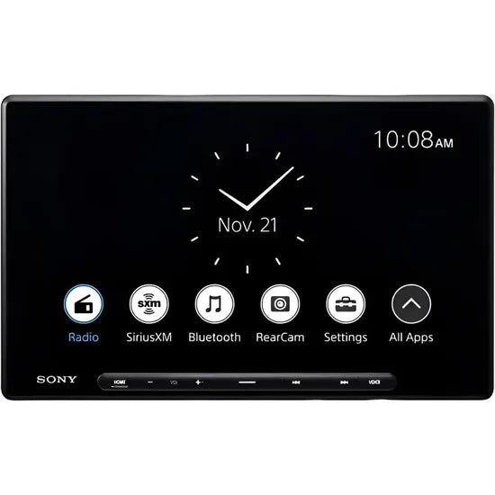 CAR AUDIO SONY XAV-AX8500 10.1""/USB/BT/FM/CARPLAY/ANDROID/AJUSTABLE/3RCA