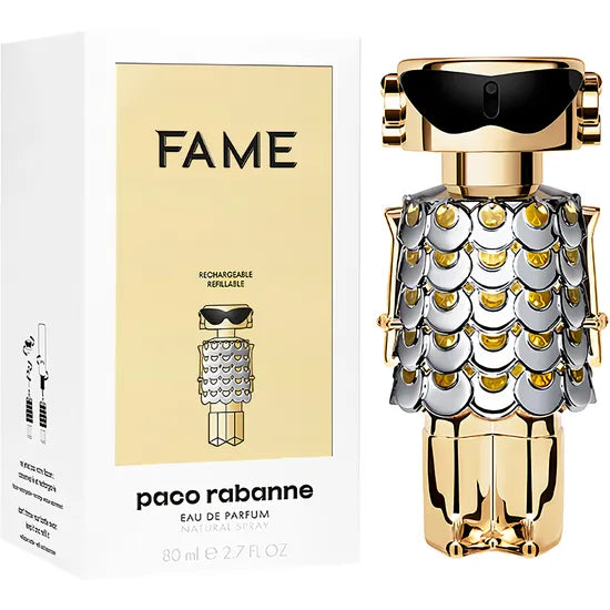 PERFUME  RABANNE FAME EDP 80ML REFILLABLE - FEMENINO