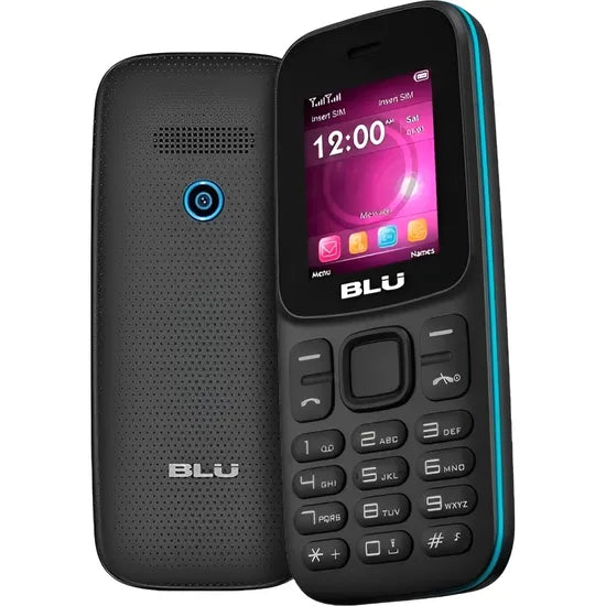CELULAR BLU DS Z5 Z214 1.8"" BLACK/BLUE