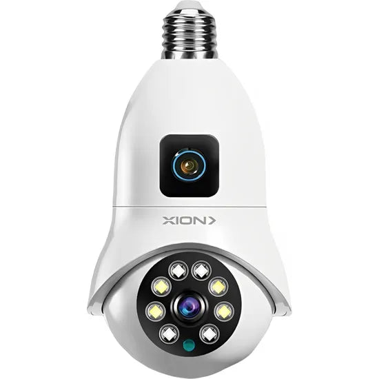 CAMARA IP XION XI-CCTV74 PANORAMICA 2CAM/V380APP/WIFI/4MP/360/INCLINACION/MOVIMIENTO/INFRA/I