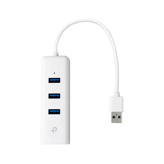TP-LINK ADAP. ETHERNET RJ45 UE330 3X USB 3.0 WHITE