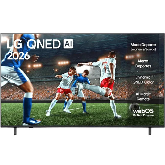 TV SMART 55"" LG 55QNED73ASA QNED AI 4K BLACK 1GTA.PY