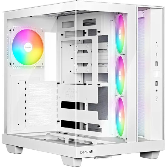 GABINETE BE QUIET! LIGHT BASE 500 LX ARGB/4 FAN/WHITE (BGW86) 1GTA.BR