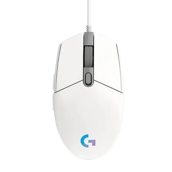 MOUSE USB LOGITECH G203 LIGHTSYNC RGB WHITE 910-005794
