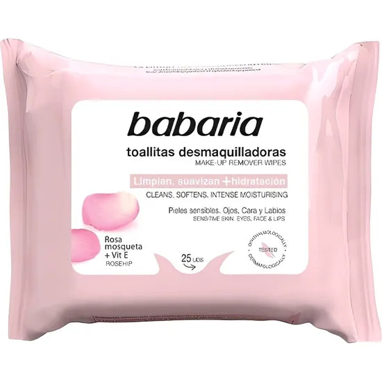 BABARIA TOALLITA DESMAQUILLANTE ROSA MOSQUETA + VIT E Product