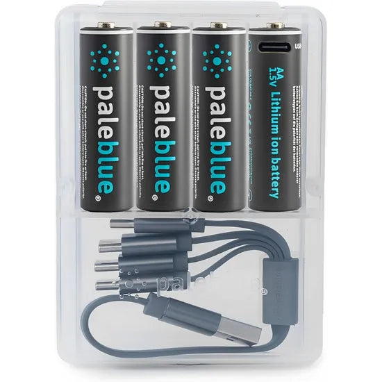 PILA RECARGABLE PALEBLUE AA USB-C PACK-4 1700MAH Product