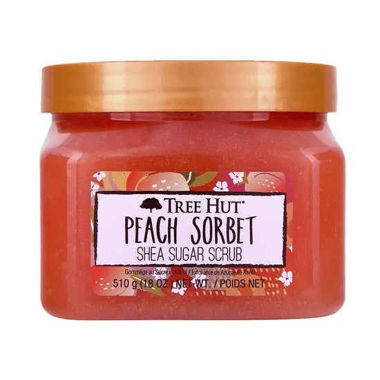 TREE HUT PEACH SORBET SHEA SUGAR SCRUB Product