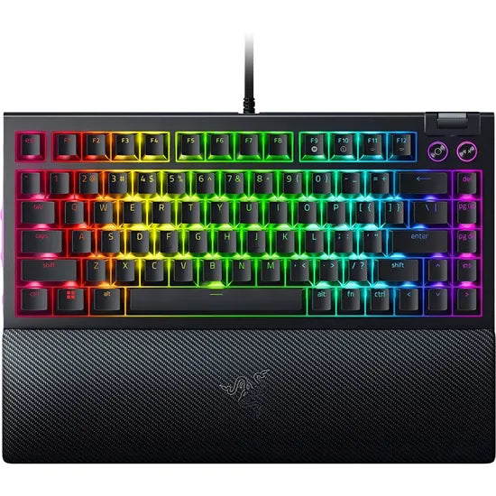TECLADO MECANICO USB RAZER BLACKWIDOW V4 SWITCH YELLOW 75% HOTSWAP PRZ03-05000200-R3U1 Product